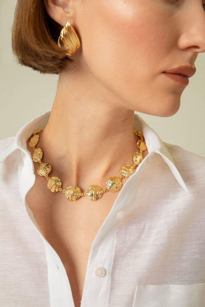 Gold Coin Necklace