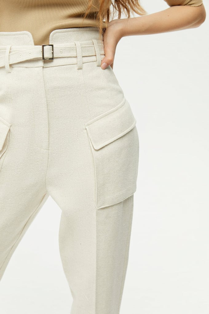 Kemerli Chino Pantolon