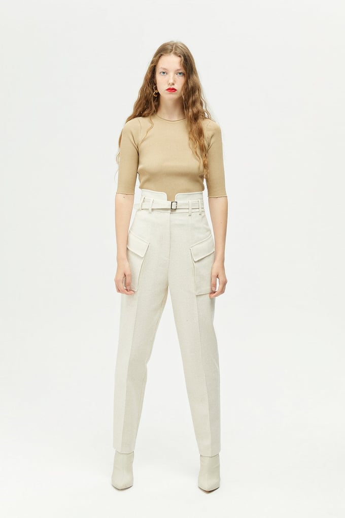 Kemerli Chino Pantolon
