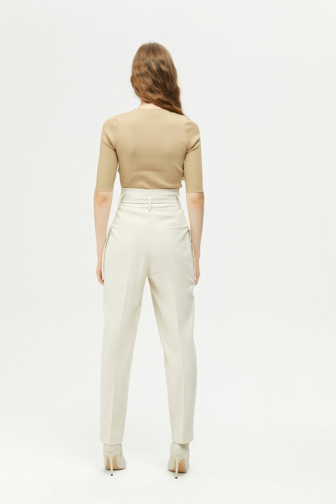Kemerli Chino Pantolon