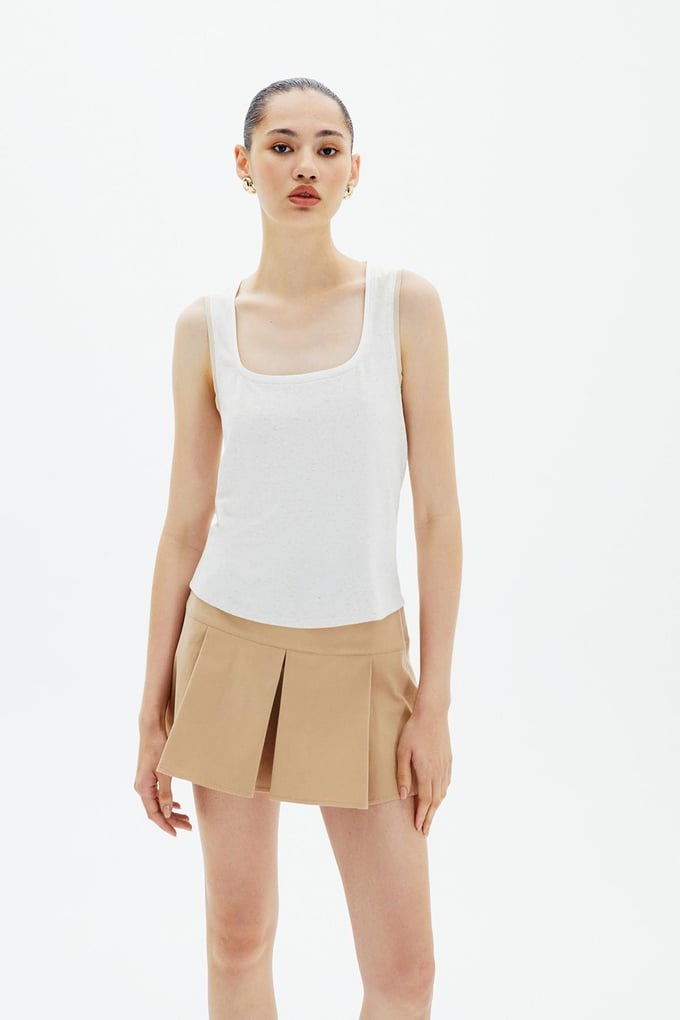 Basic Top with Contrast Trims