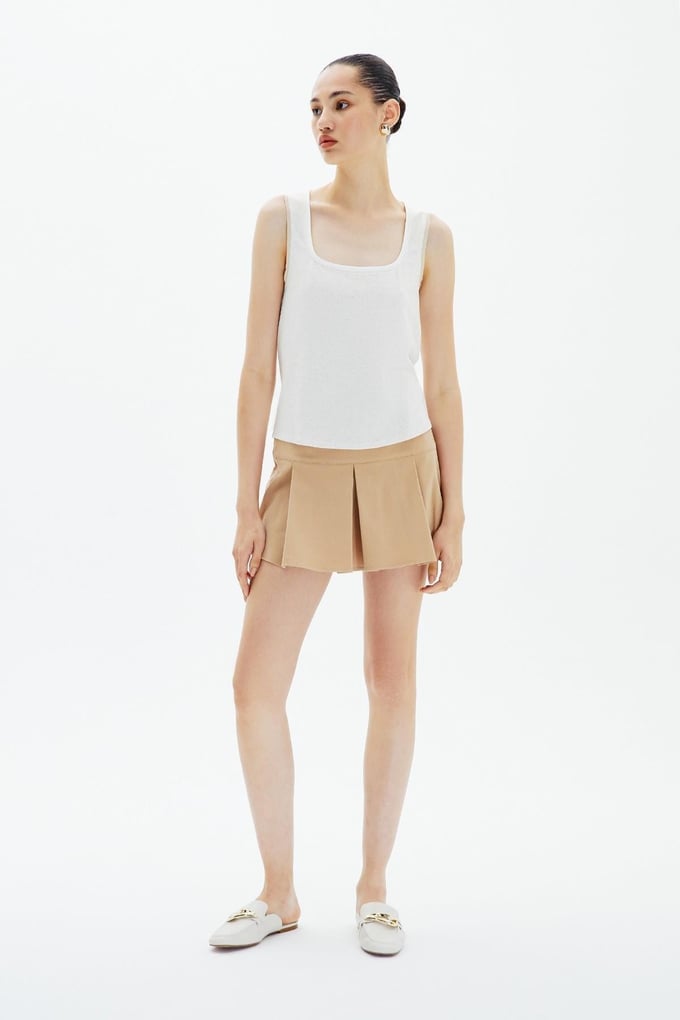 Basic Top with Contrast Trims