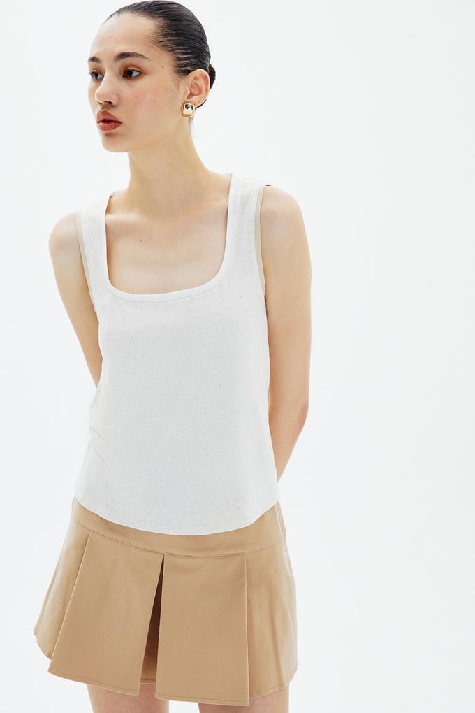 Basic Top with Contrast Trims