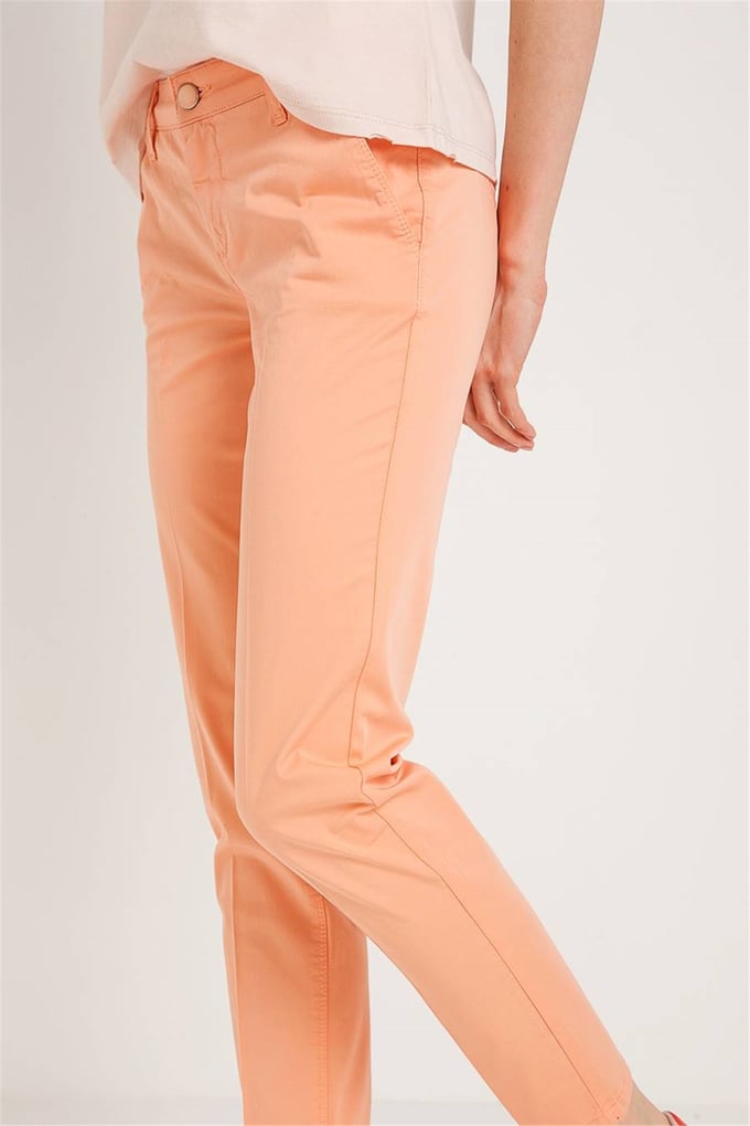 Normal Bel Bilek Boy Pantolon Peach