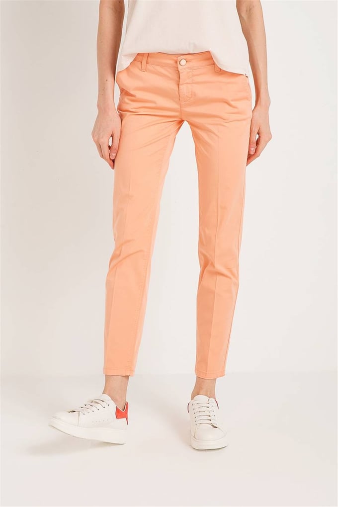 Normal Bel Bilek Boy Pantolon Peach