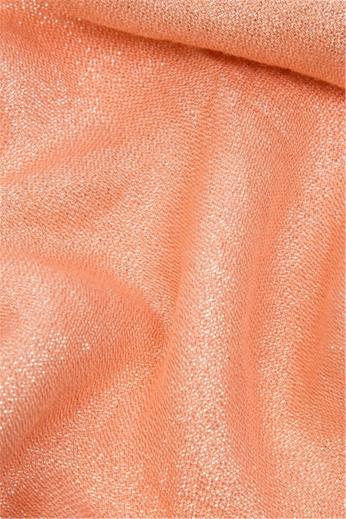 Parıltılı Şal Peach