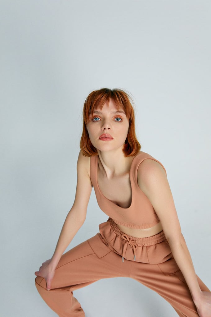 Spor Crop Top