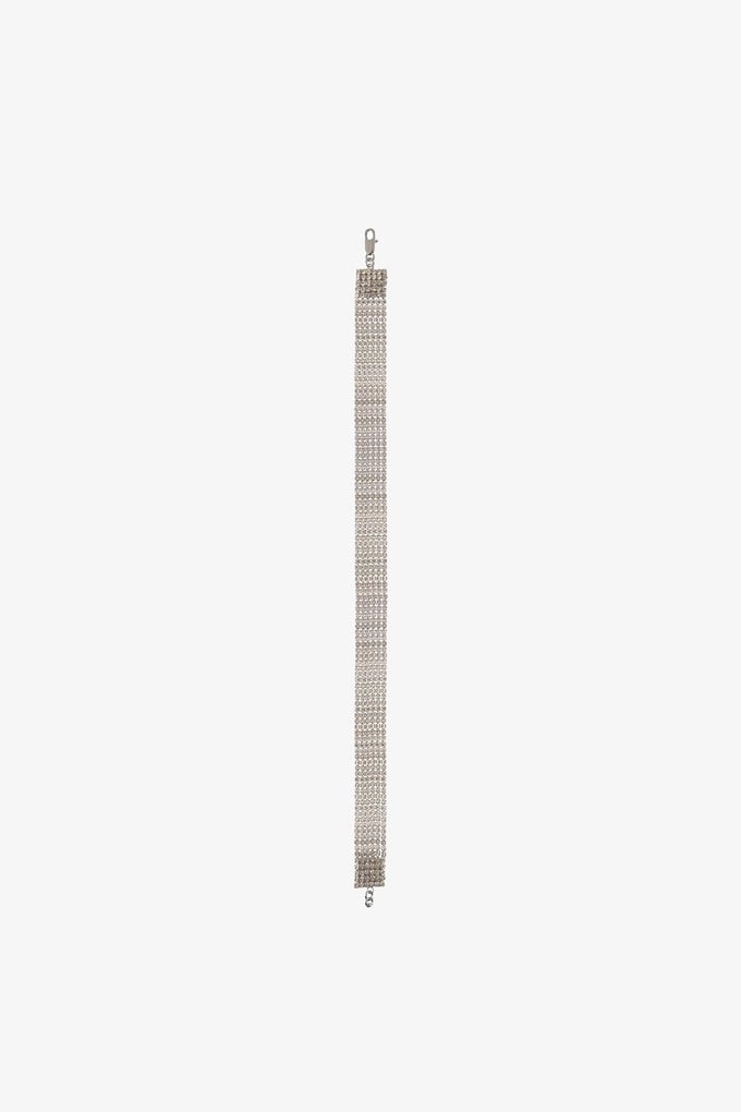Silver Tennis Necklace  