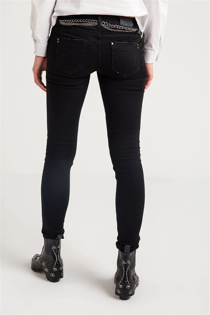 FRACOMINA BEYONCE BLACK RENK SUPER SLIM PANT
