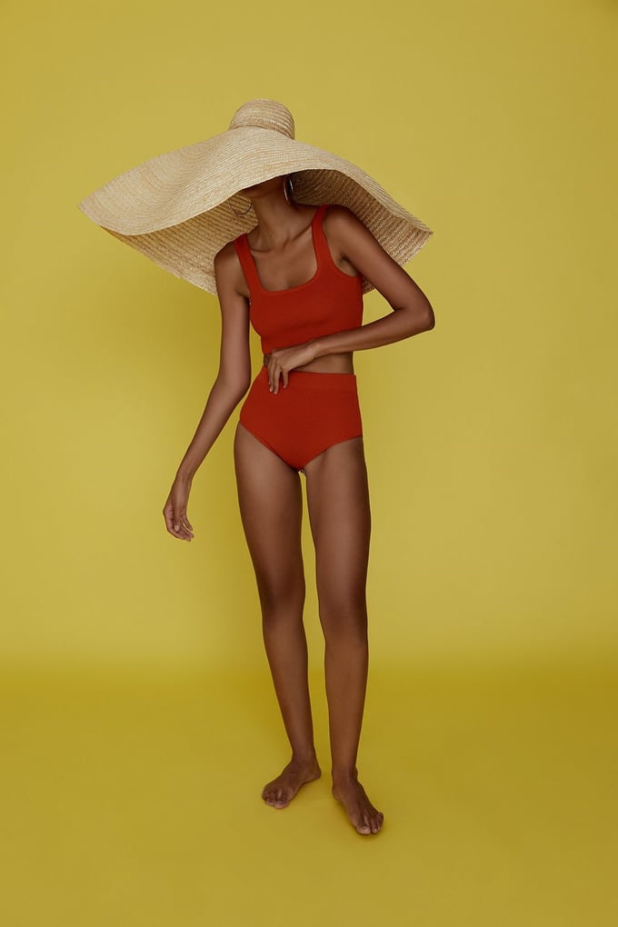 Triko Narçiçeği Crop Top