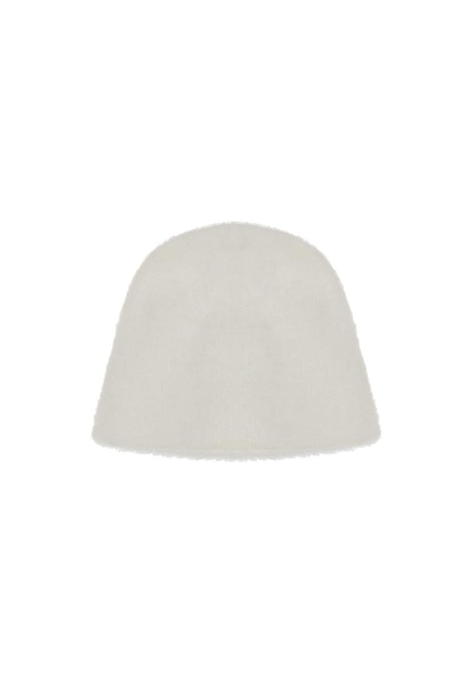 Furry Ecru Beanie