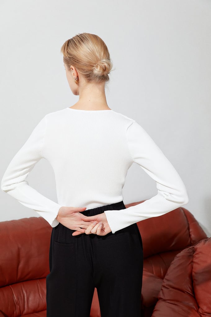 Uzun Kollu Triko Body