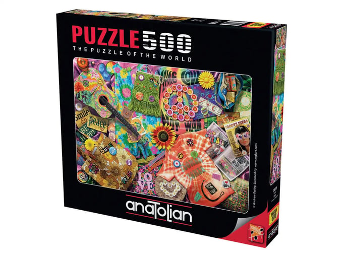 60 lar   - 500 Parça Puzzle - 3635
