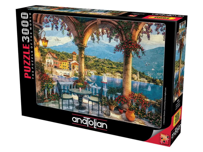 Akdeniz Akşamı  - 3000 Parça Puzzle - 4926