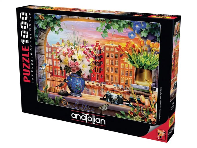 Amsterdam - 1000 Parça Puzzle - 1150