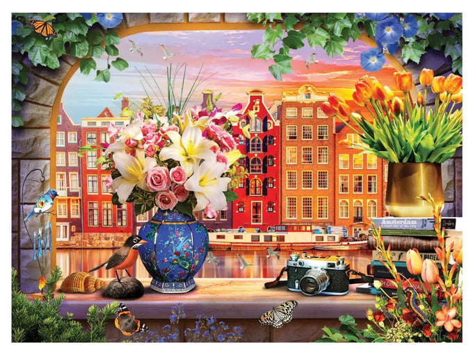 Amsterdam - 1000 Parça Puzzle - 1150