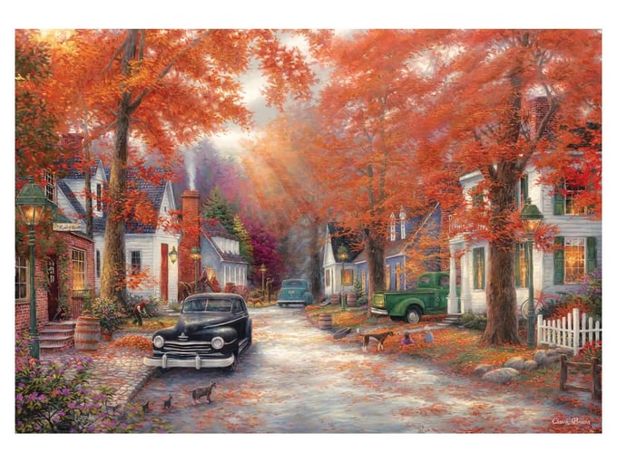 Anılar Sokağı  - 2000 Parça Puzzle - 3930