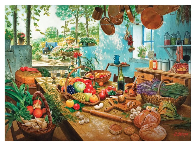 Anne Mutfağı  - 1000 Parça Puzzle - 1146