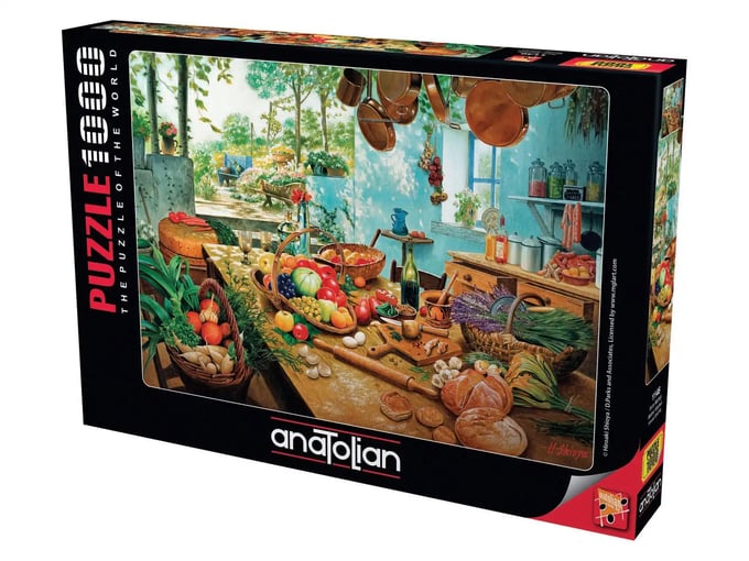Anne Mutfağı  - 1000 Parça Puzzle - 1146