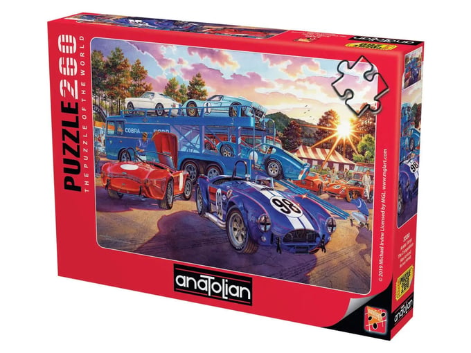 Araba Yarışı  - 260 Parça Puzzle - 3330