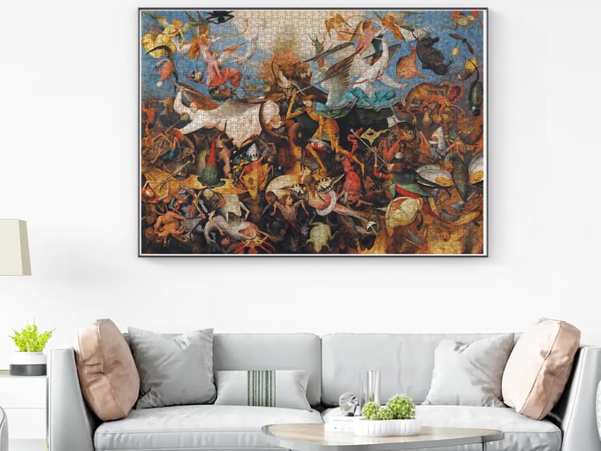 Asi Meleklerin Düşüşü  - 3000 Parça Puzzle - 4931