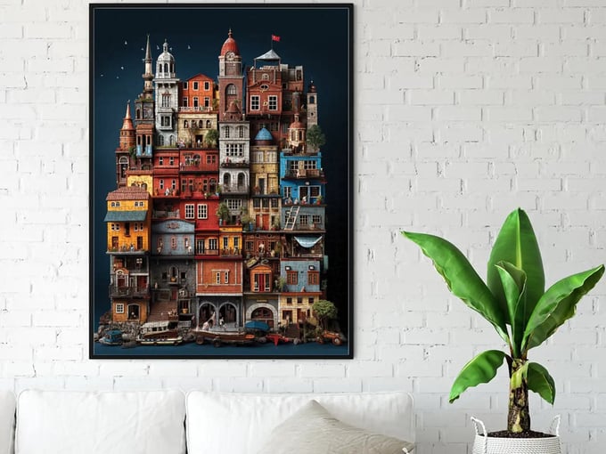 Balat - 1000 Parça Puzzle - 1157