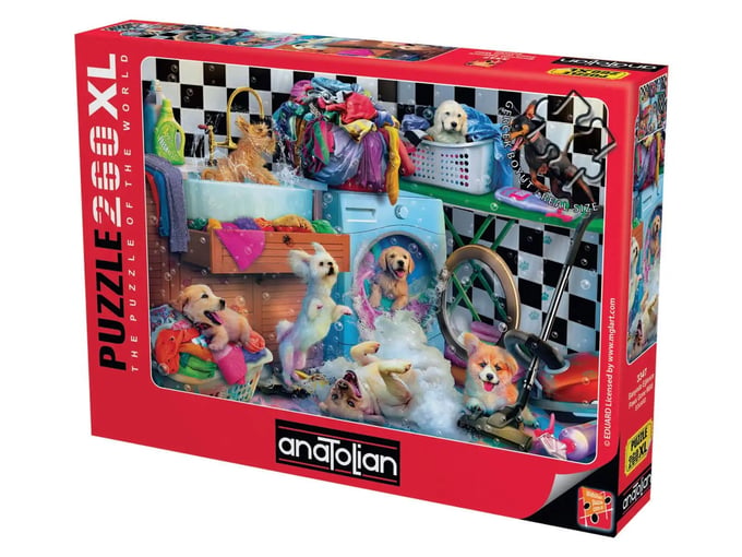 Banyoda Eğlence - 260 Parça Puzzle - 3347