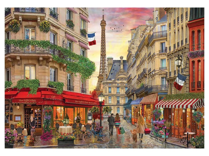 Cafe Eiffel  - 1500 Parça Puzzle - 4572