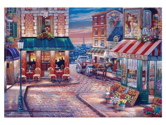 Cafe Randevu  - 500 Parça Puzzle - 3523