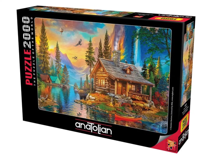 Çam Ormanı - 2000 Parça Puzzle - 3973