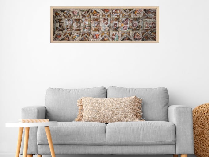 Capilla Sixtina - 1000 Parça Puzzle - 1195