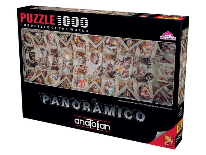 Capilla Sixtina - 1000 Parça Puzzle - 1195