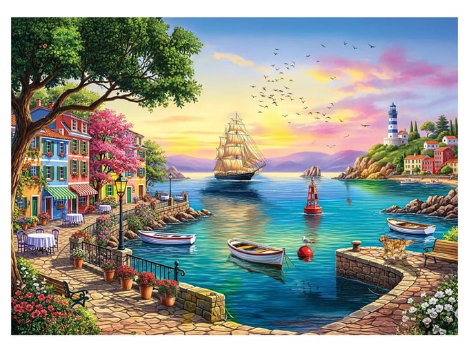 Cennet Koyu - 3000 Parça Puzzle - 4936