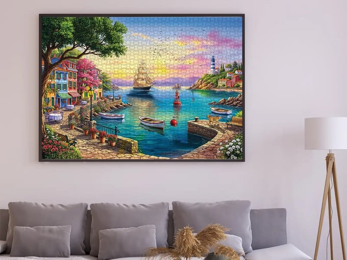 Cennet Koyu - 3000 Parça Puzzle - 4936