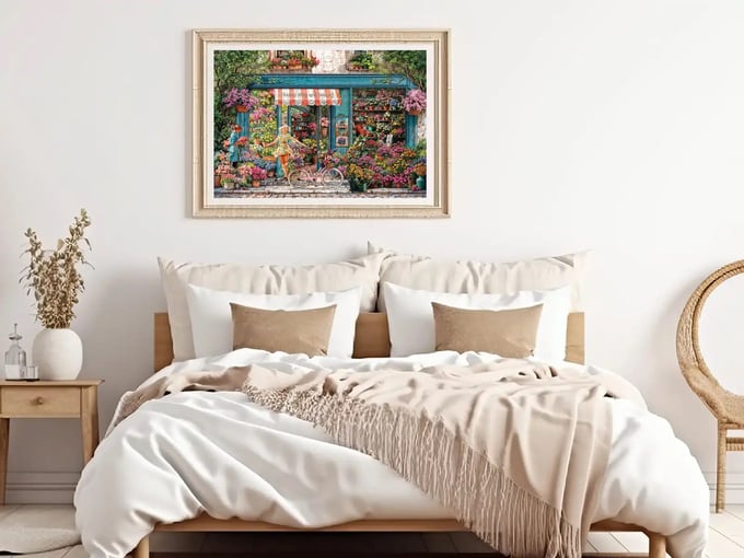 Çiçeklerin Arasında - 500 Parça Puzzle - 3650