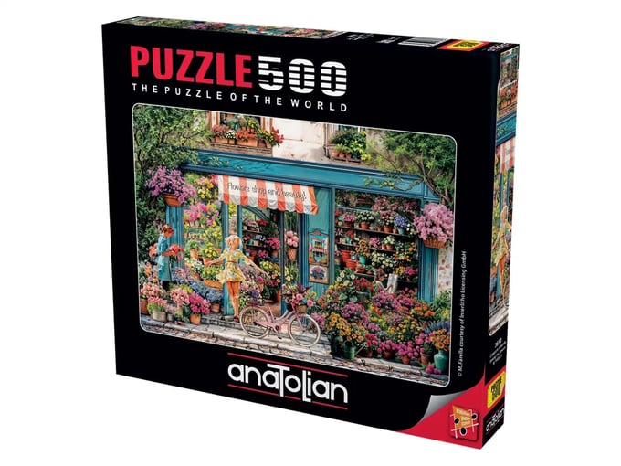 Çiçeklerin Arasında - 500 Parça Puzzle - 3650