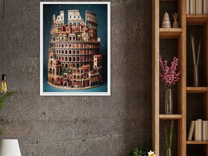 Colesseum - 1000 Parça Puzzle - 1166