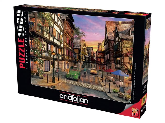 Colmar Sokağı  - 1000 Parça Puzzle - 1055
