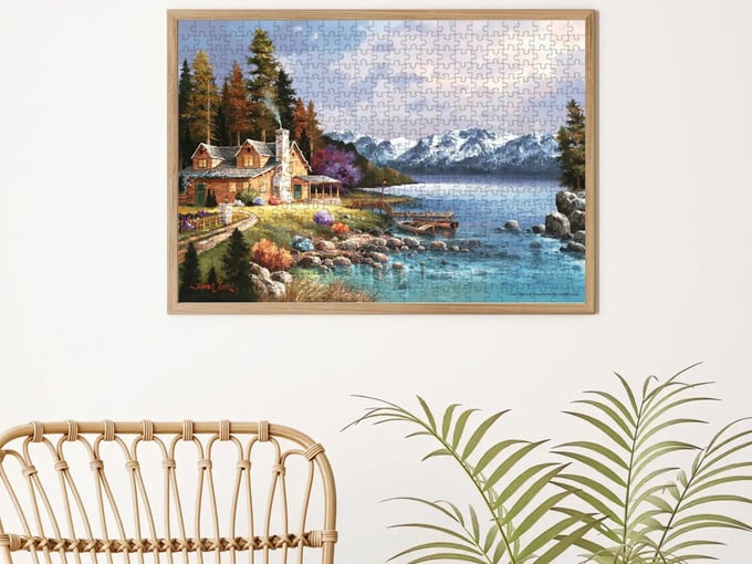 Dağ Evi  - 500 Parça Puzzle - 3534