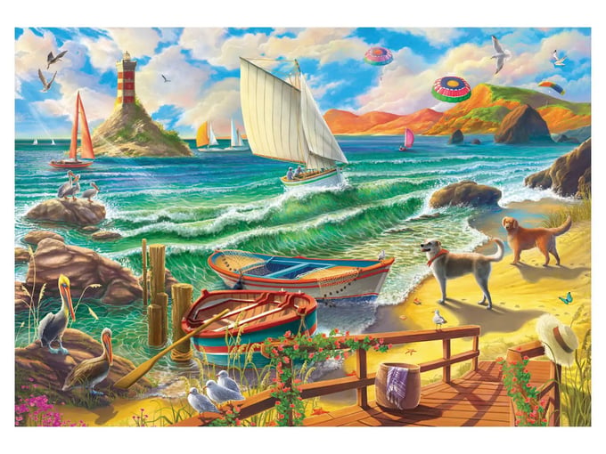 Deniz Etkisi  - 500 Parça Puzzle - 3628