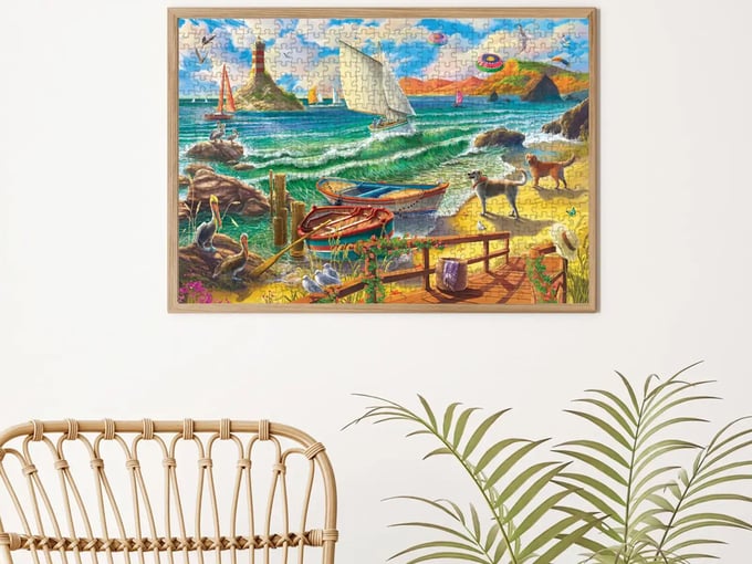 Deniz Etkisi  - 500 Parça Puzzle - 3628