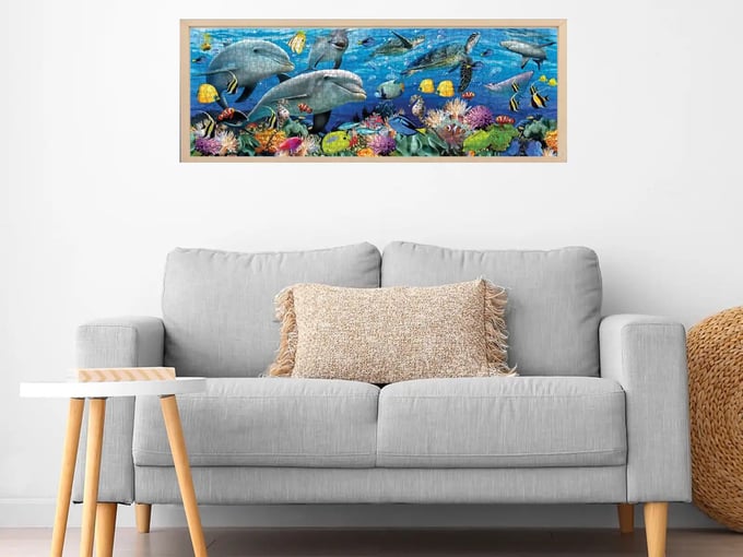 Denizin Altında  - 1000 Parça Puzzle - 1009