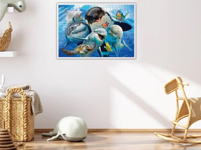 Derinlerde Selfie  - 500 Parça Puzzle - 3585
