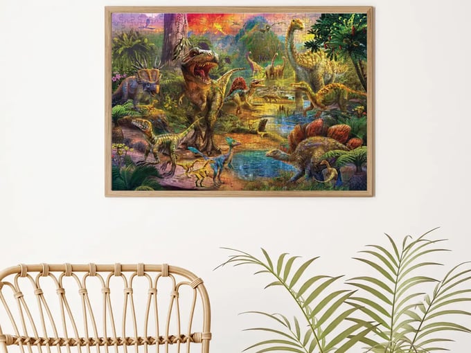 Dinozor Krallığı  - 500 Parça Puzzle - 3603