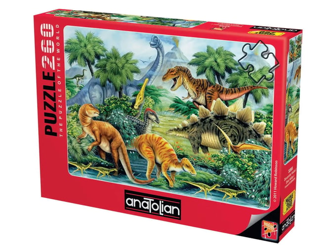 Dinozorlar Vadisi I  - 260 Parça Puzzle - 3285