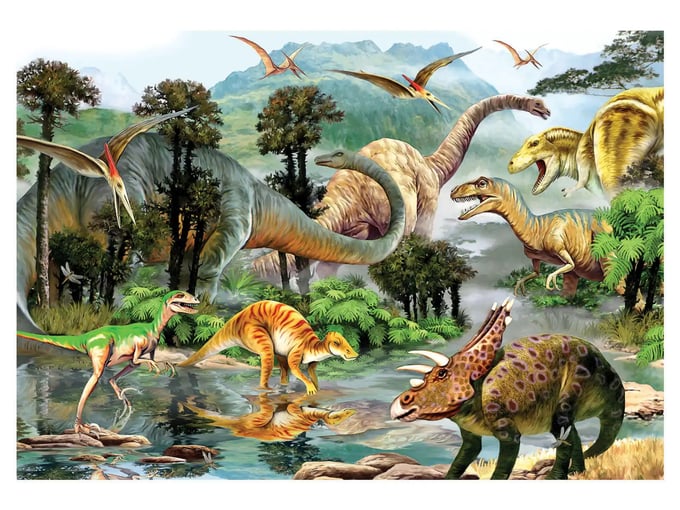 Dinozorlar Vadisi II  - 260 Parça Puzzle - 3288