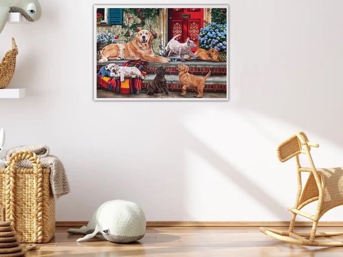 Dost Köpekler  - 260 Parça Puzzle - 3340