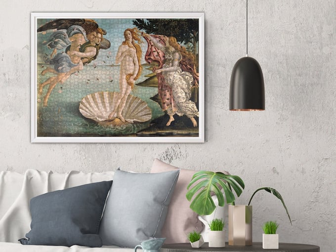 El Nacimiento De Venus - 1000 Parça Puzzle - 1194