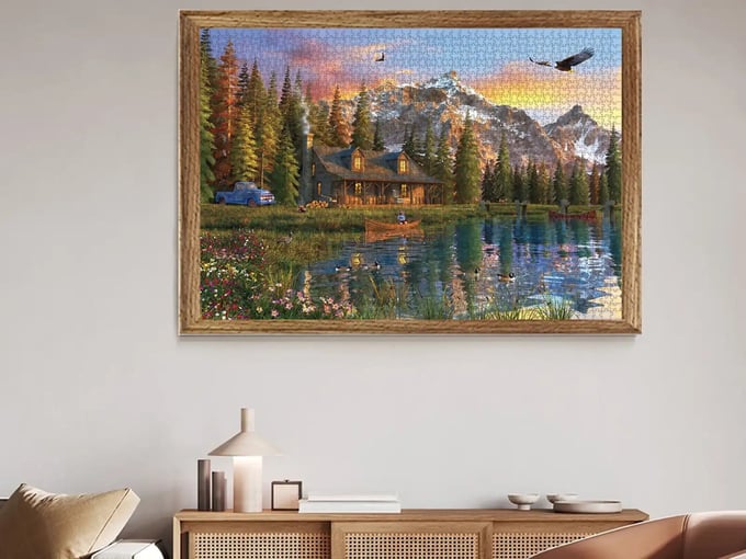 Eski Ev  - 2000 Parça Puzzle - 3933