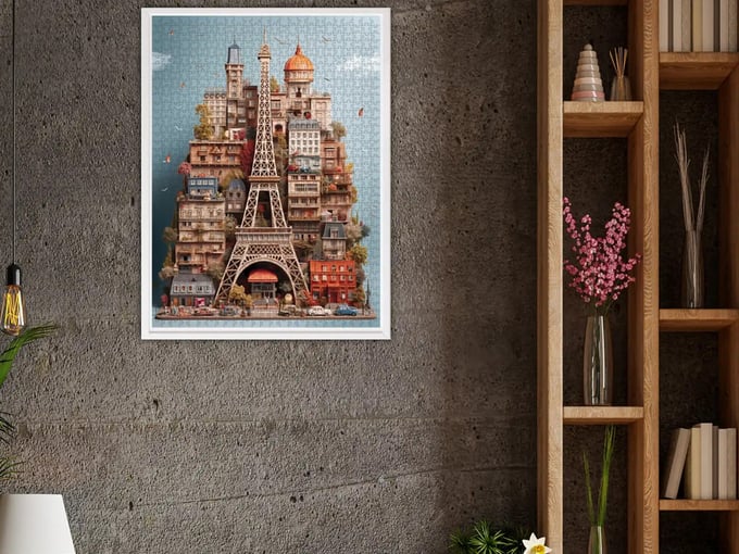 Eyfel - 1000 Parça Puzzle - 1168